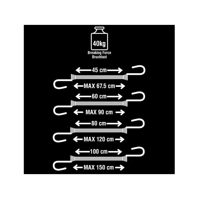 Master Lock 10 Piece Bungee Set