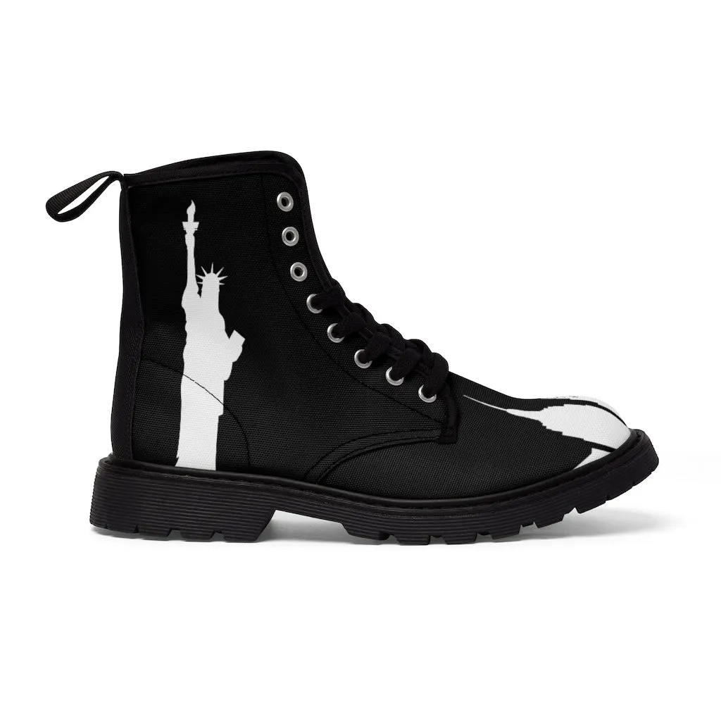Men's Canvas Boots Skyline 'New York City'