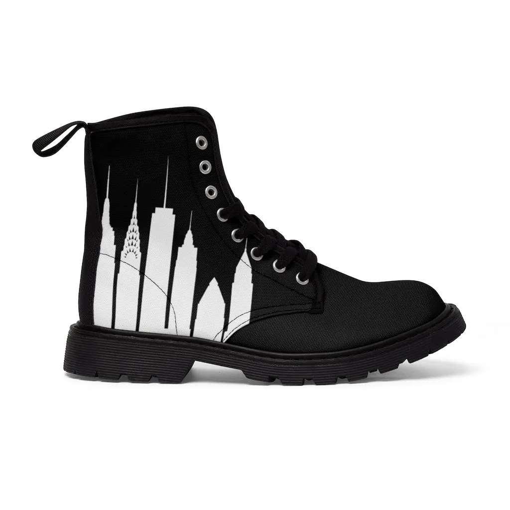 Men's Canvas Boots Skyline 'New York City'