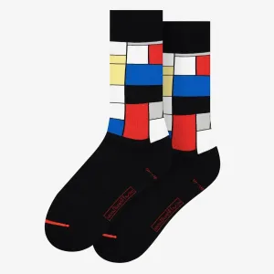 Men's Mondrian Composition Socks