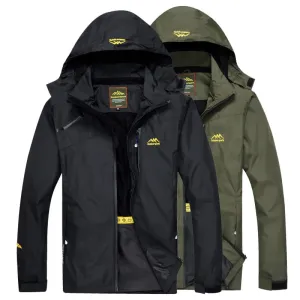 Men's Outdoor Hiking Jacket Windbreaker Fishing Waterproof Jackets