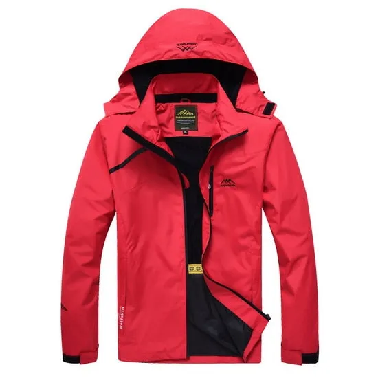 Men's Outdoor Hiking Jacket Windbreaker Fishing Waterproof Jackets
