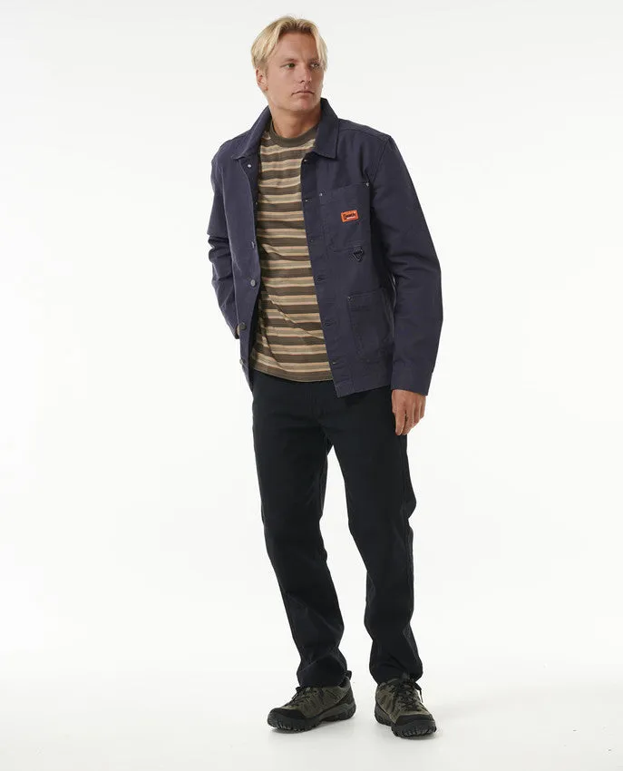 MEN'S SEARCH CHORE JACKET - PURPLE NIGHT