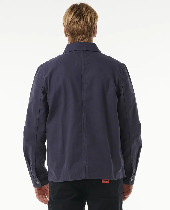 MEN'S SEARCH CHORE JACKET - PURPLE NIGHT