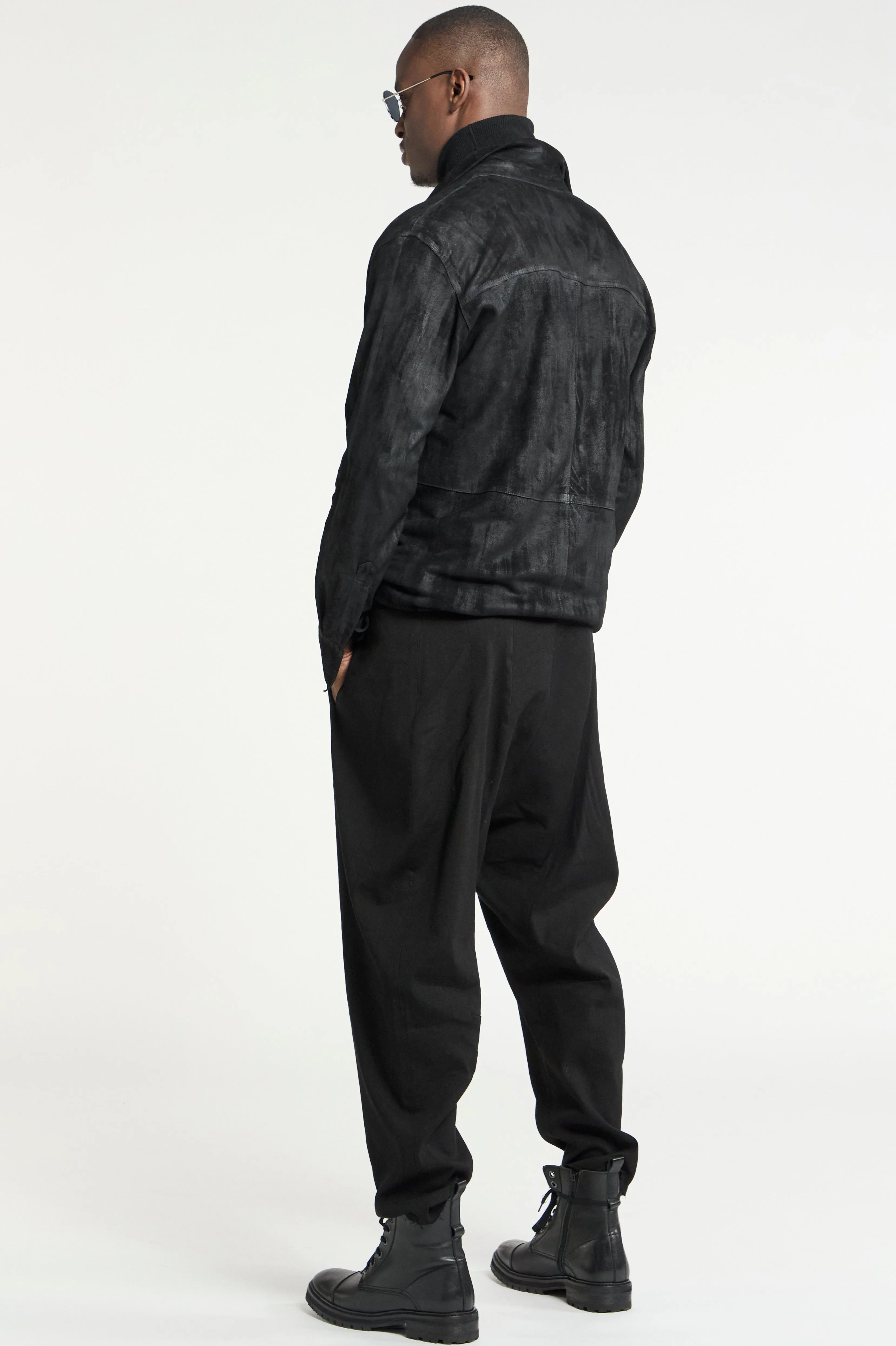 Men's Suede Oversize Shirt