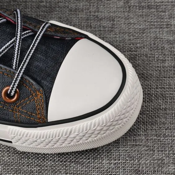 Men's Trendy High Top Denim Canvas Shoes