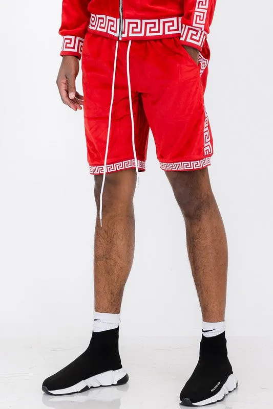 Men's Velour Suede Status Shorts