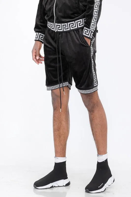 Men's Velour Suede Status Shorts