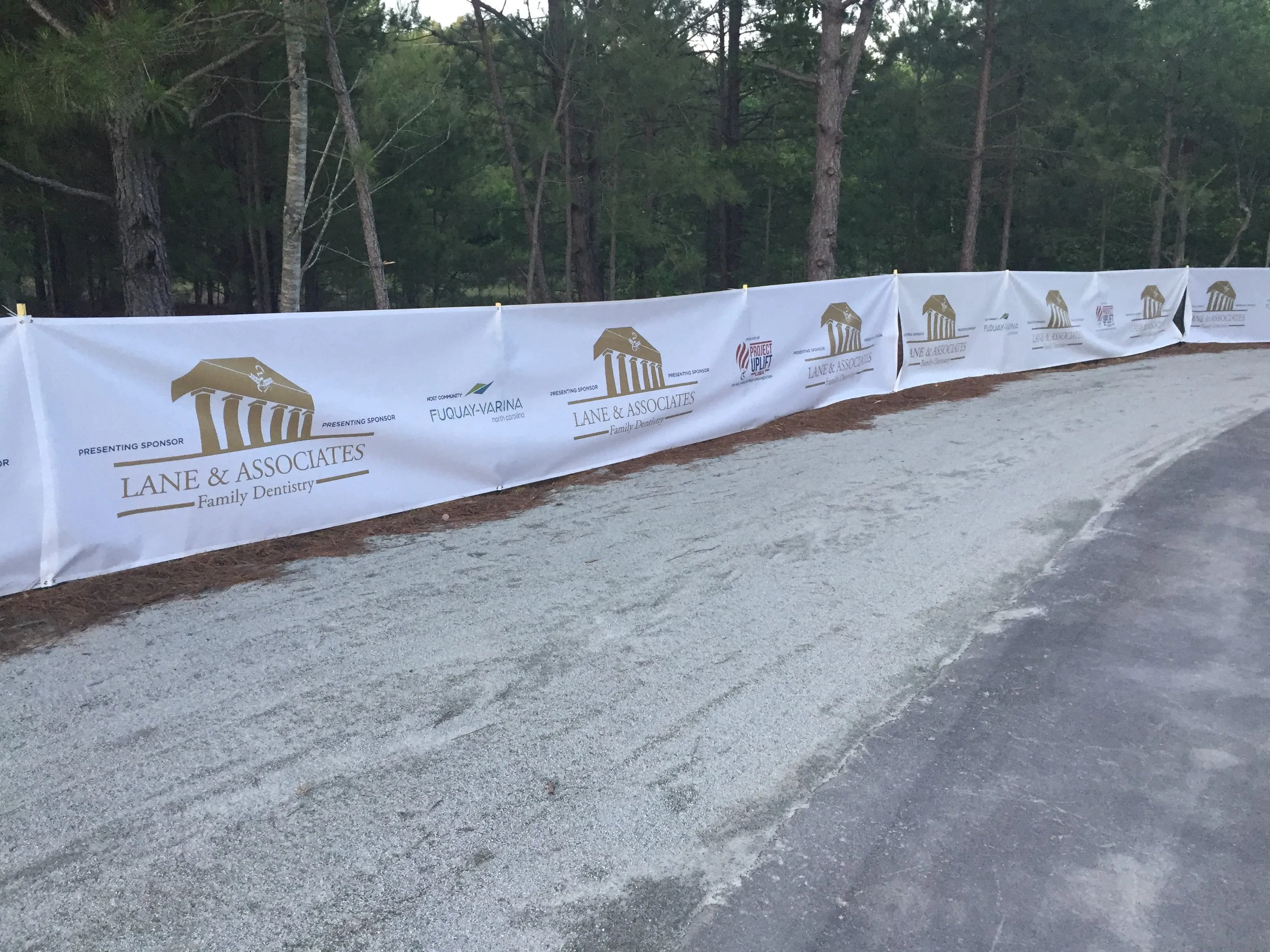 Mesh Banners, Construction Fence Banners, Barricades, and Scrims