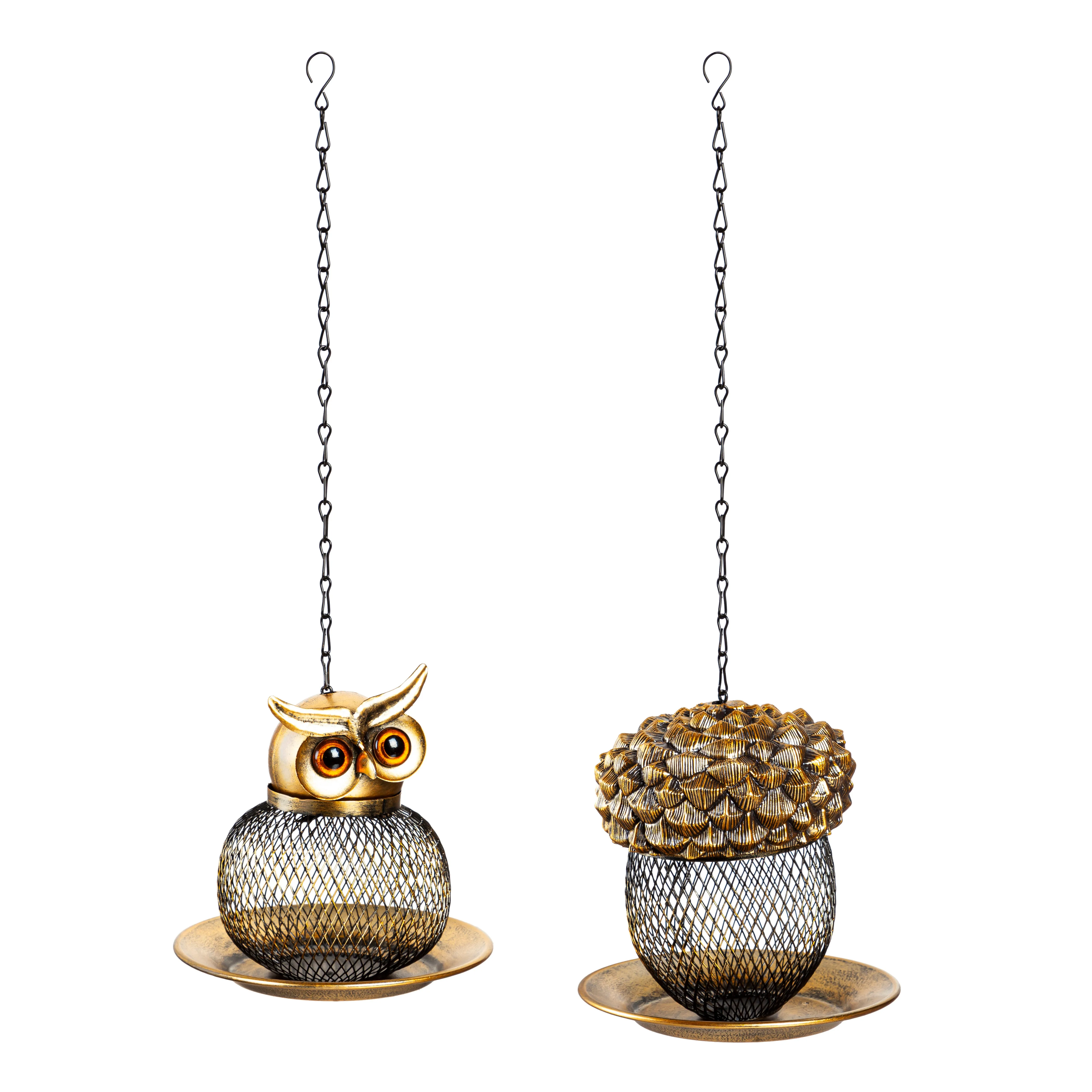 Mesh Hanging Bird Feeders, 2 Asst.,2bf7190