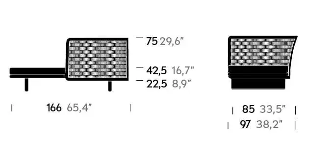 Mesh - Right Deck Chair Module (KS1701200*)