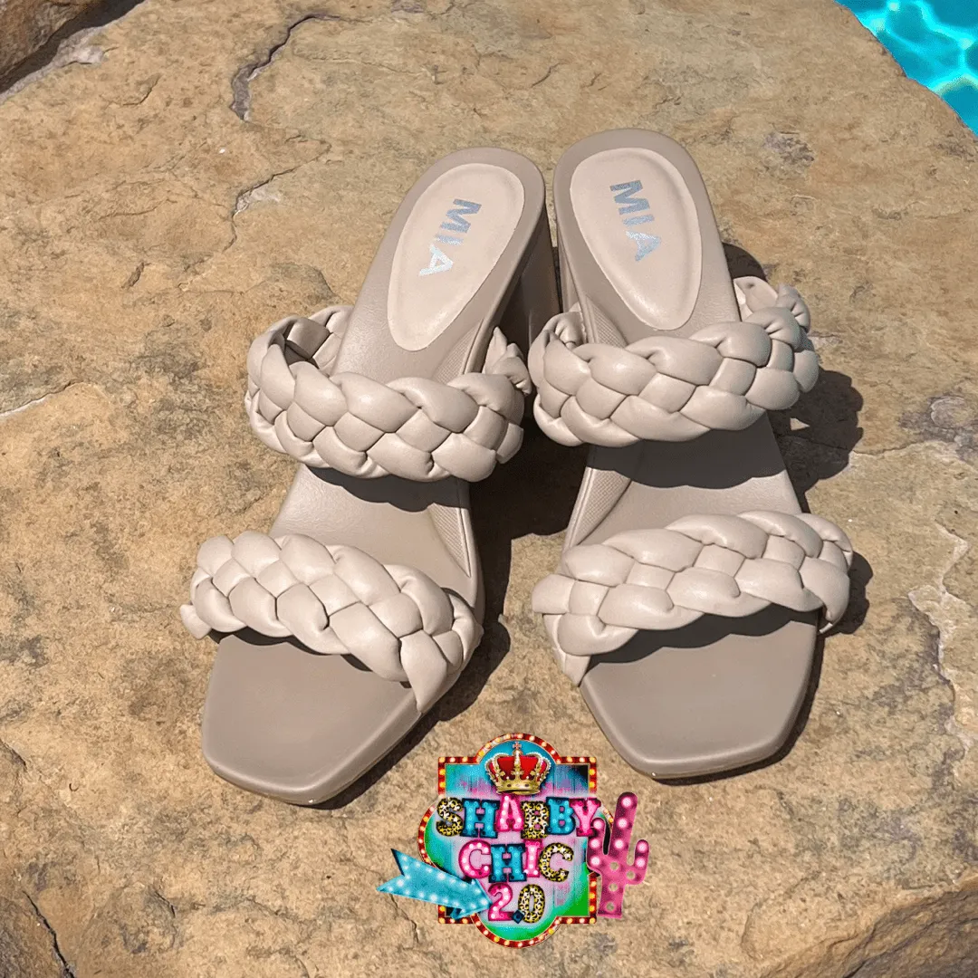 MIA Braided Bei Burnap Sandals