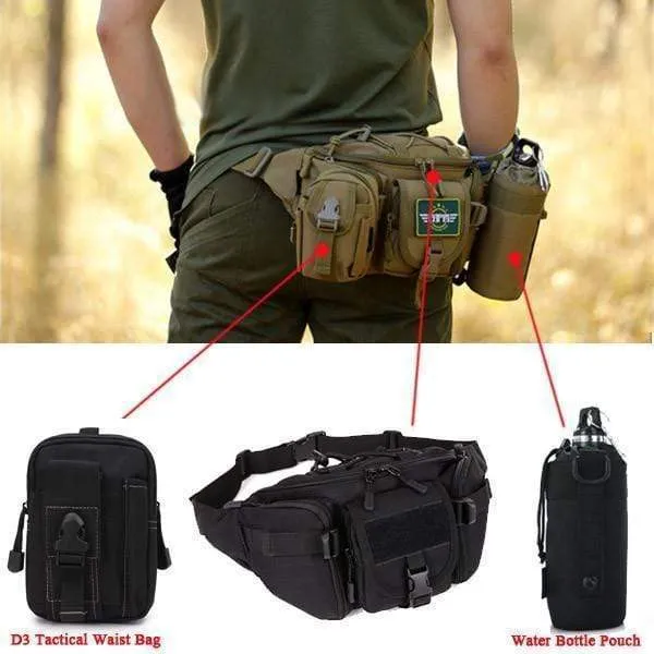 Military Crossbody Waist Bag