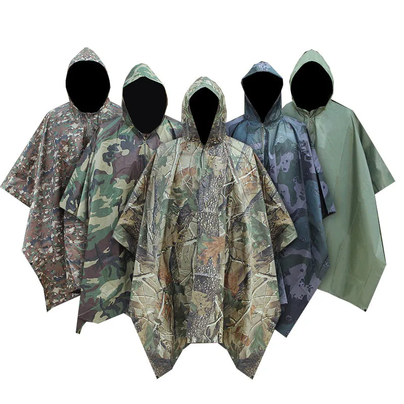 Military Rain Poncho