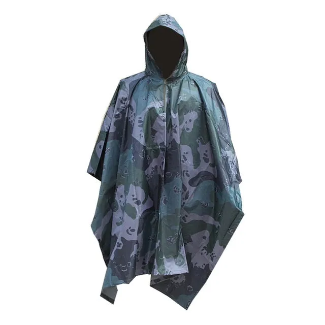 Military Rain Poncho