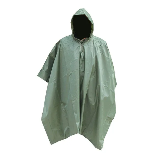 Military Rain Poncho