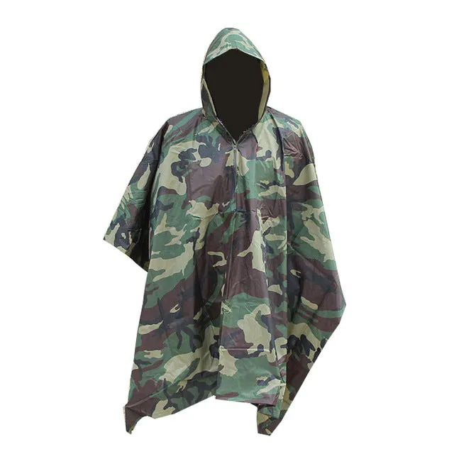 Military Rain Poncho