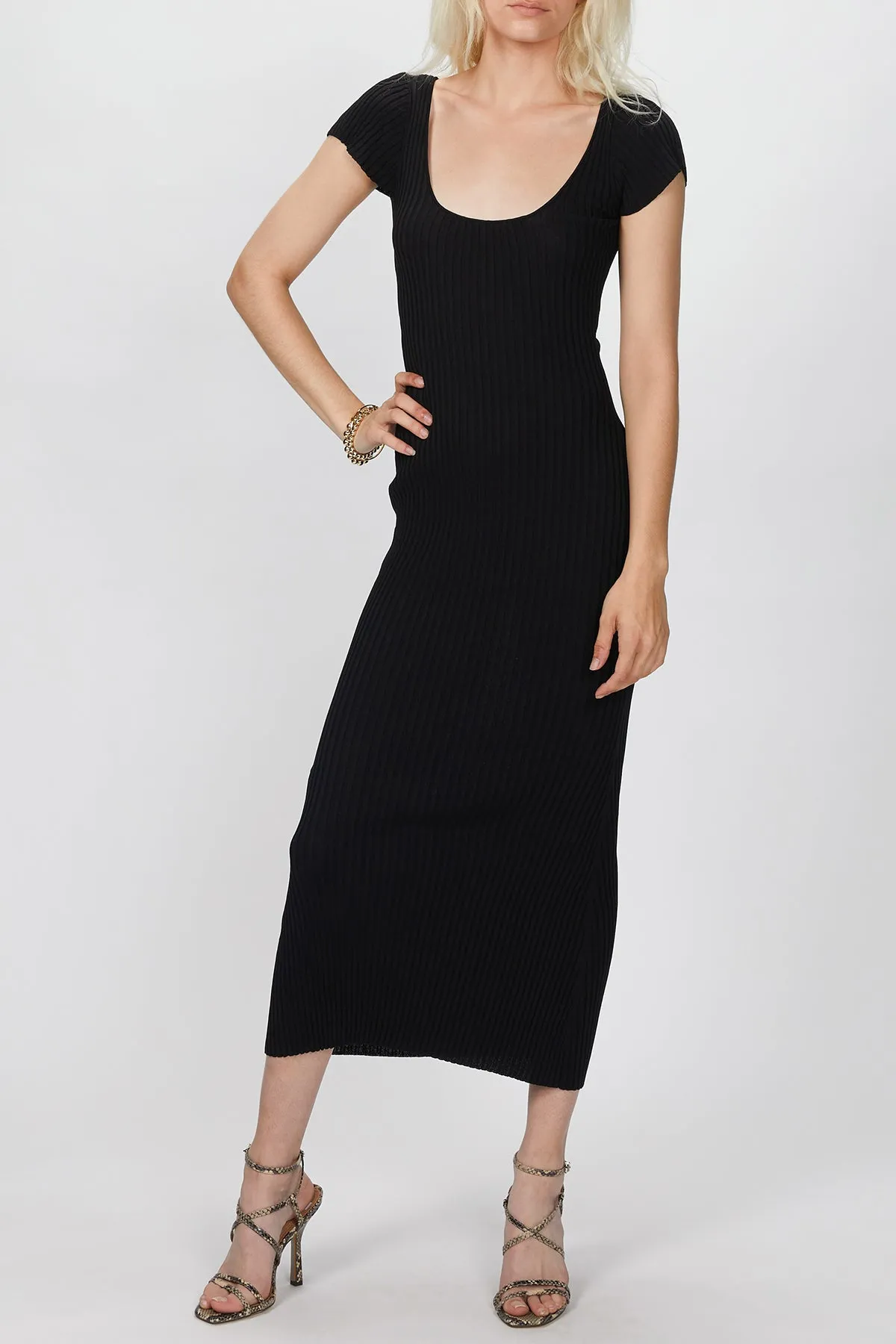 MILLIE KNIT MIDI DRESS