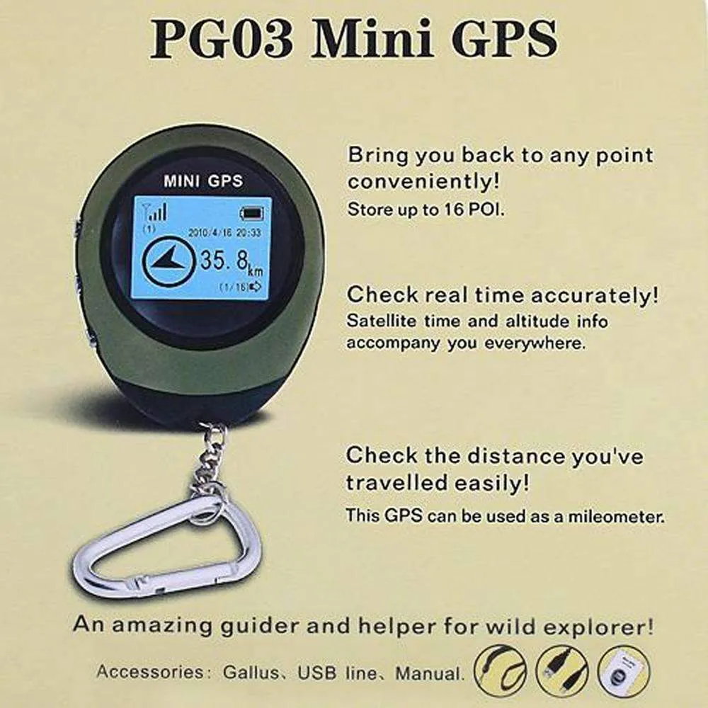Mini GPS - The Amazing Guider for Wild Explorers