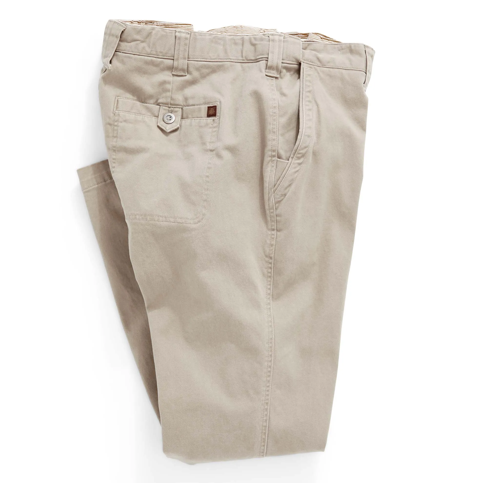 Mission Comfort Flat Front Chino