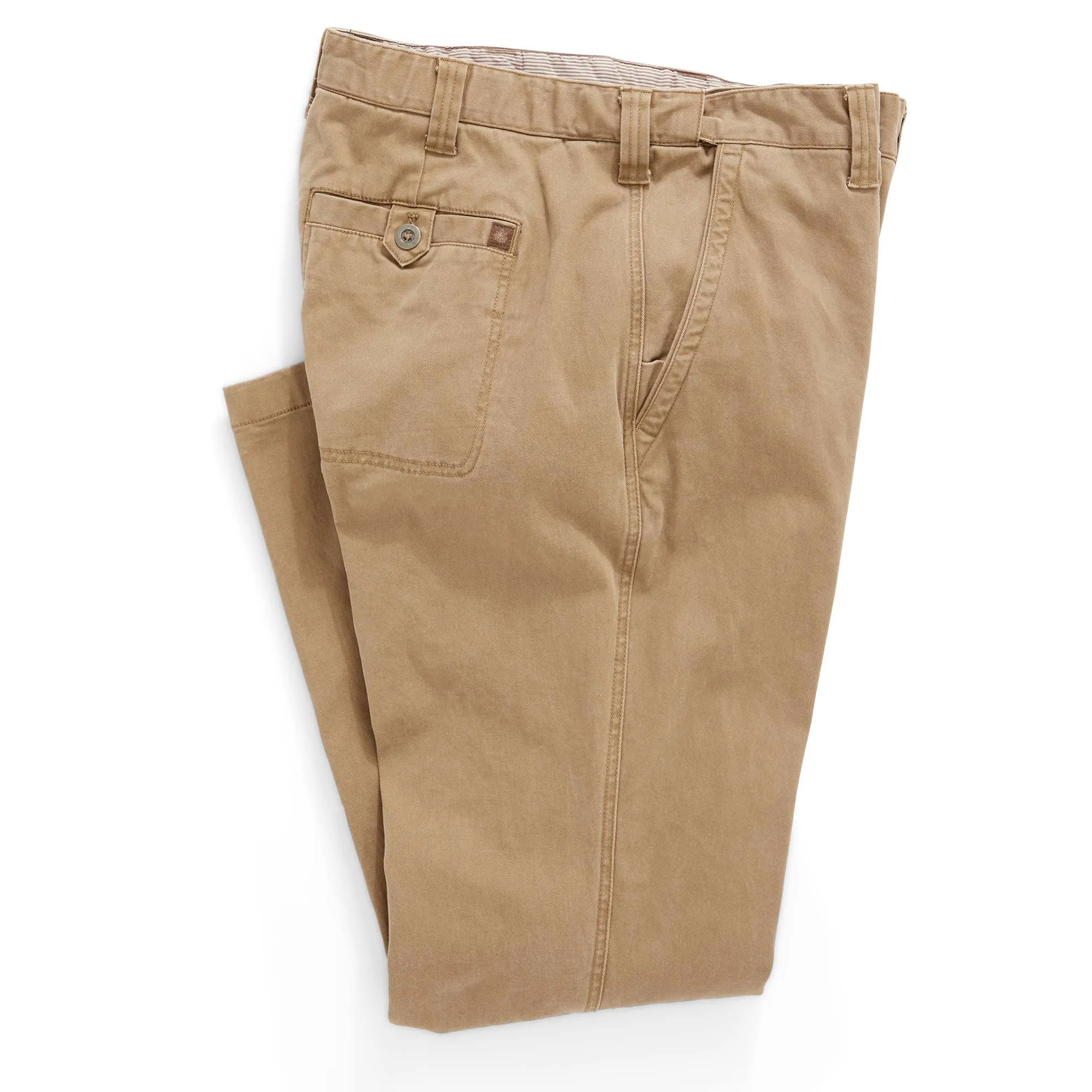 Mission Comfort Flat Front Chino