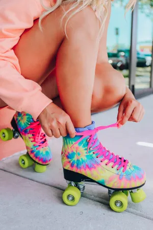*MODEL* Cosmic Skates - Tie Dye - SIZE 8 - FINAL SALE
