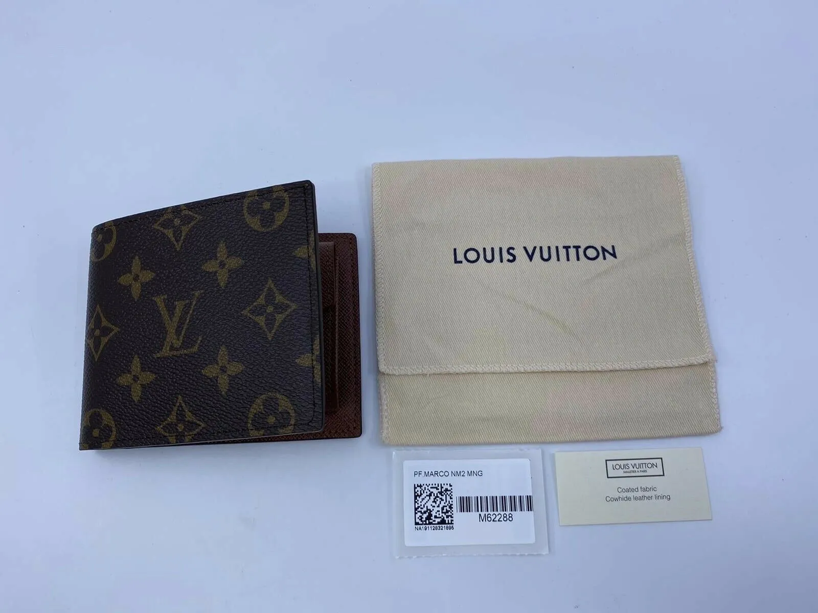 Monogram Canvas Marco Wallet