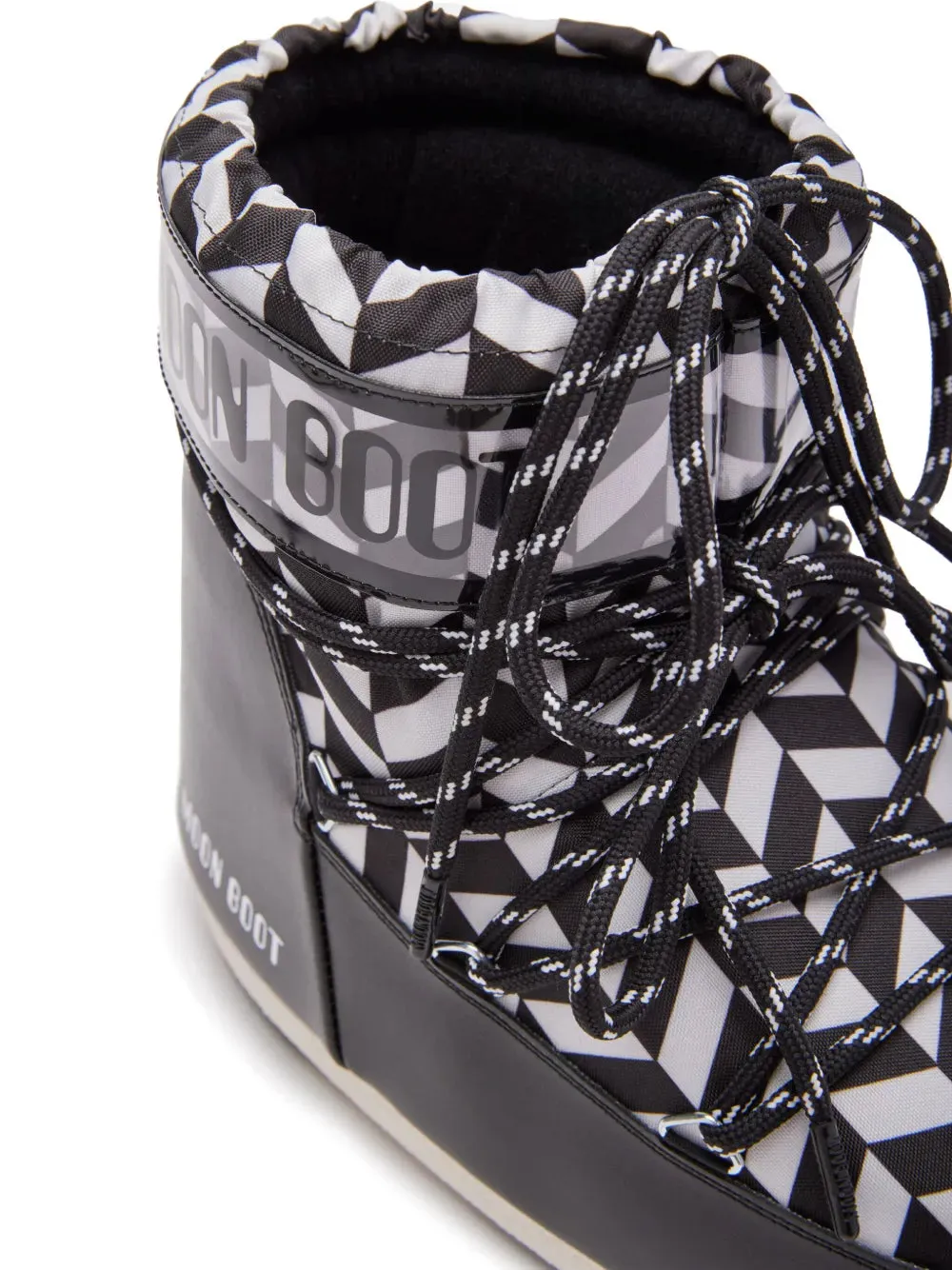 Moon Boot Icon geometric-pattern print boots