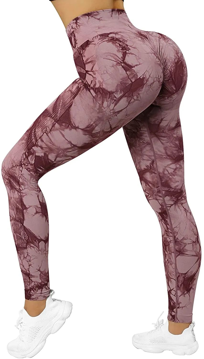 MOOSLOVER Seamless Butt Lifting Workout Leggings for Women High Waist Yoga Pants Compression Contour Tights
