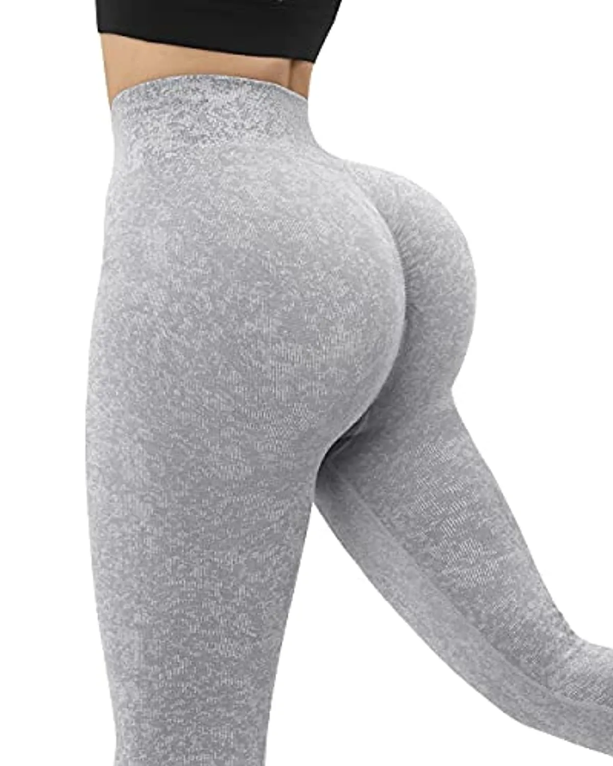 MOOSLOVER Seamless Butt Lifting Workout Leggings for Women High Waist Yoga Pants Compression Contour Tights