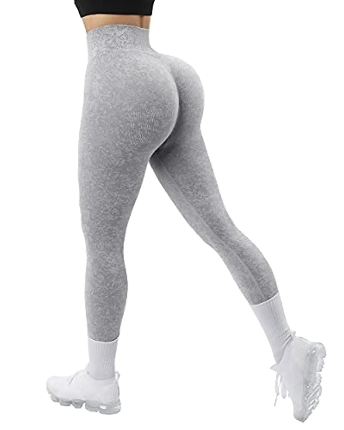 MOOSLOVER Seamless Butt Lifting Workout Leggings for Women High Waist Yoga Pants Compression Contour Tights