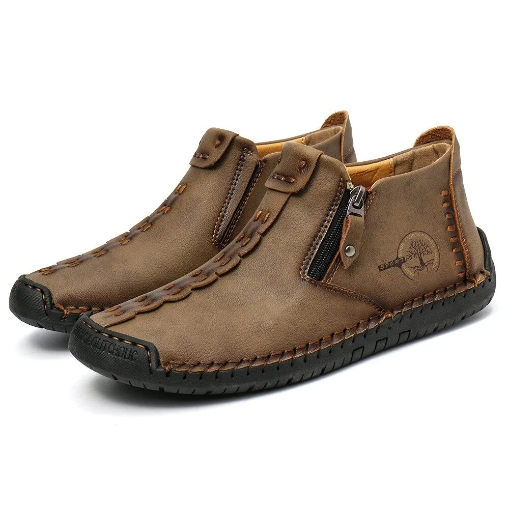 Mostelo®—Men Casual Handmade British Style Leather Shoes