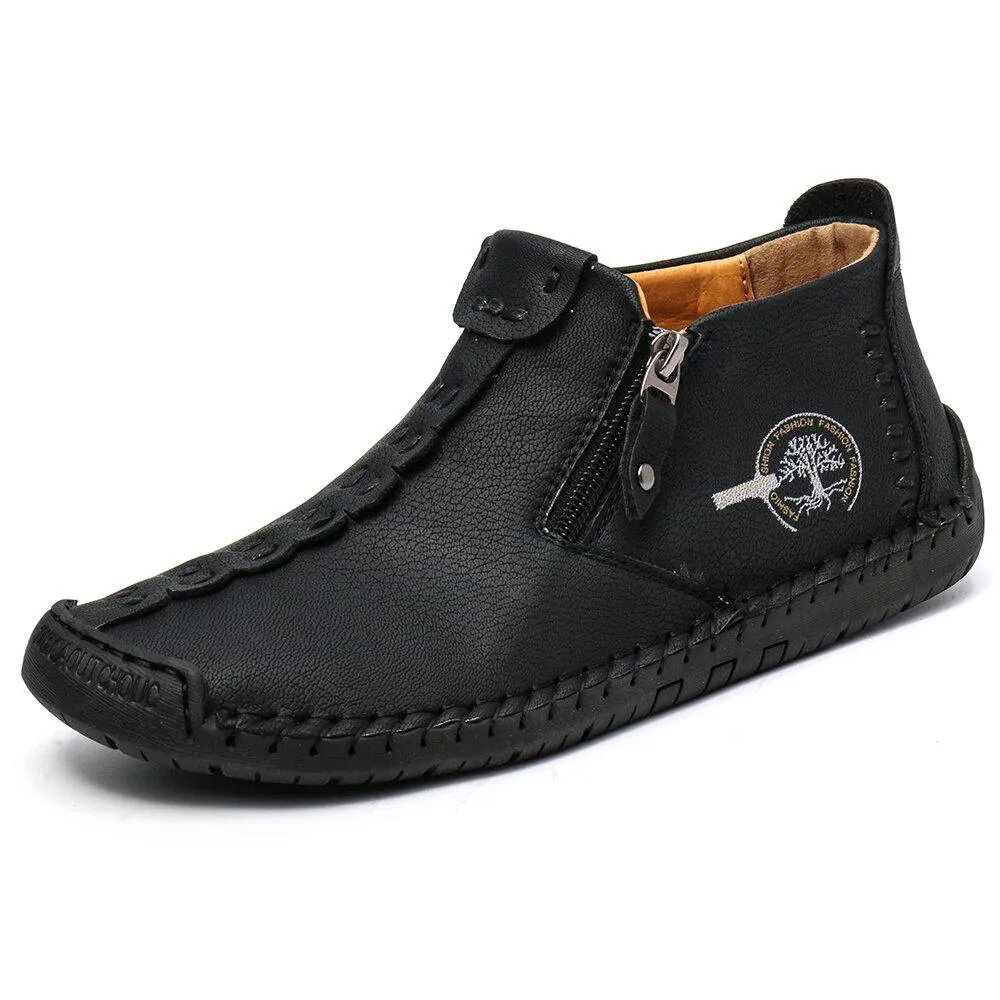 Mostelo®—Men Casual Handmade British Style Leather Shoes