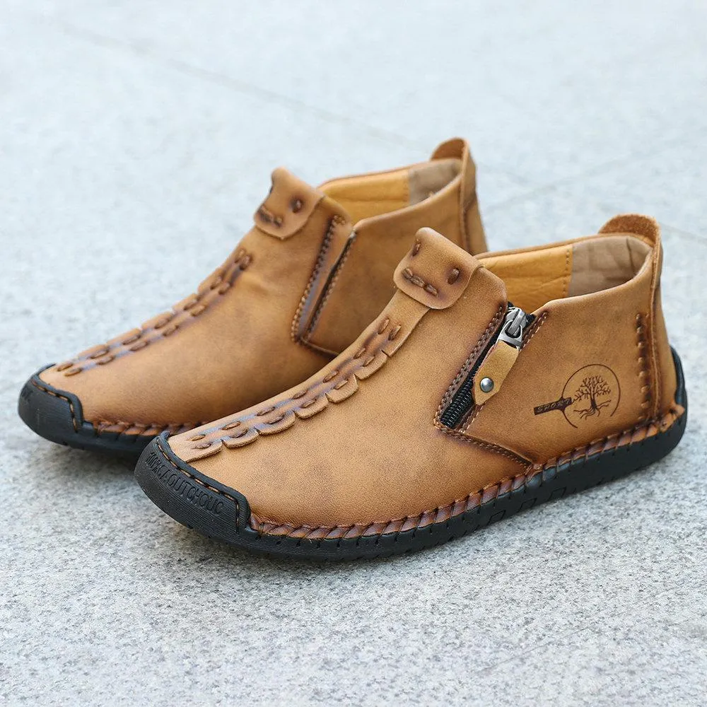 Mostelo®—Men Casual Handmade British Style Leather Shoes