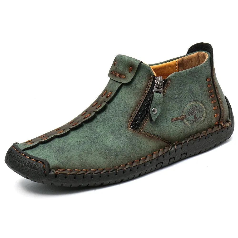 Mostelo®—Men Casual Handmade British Style Leather Shoes