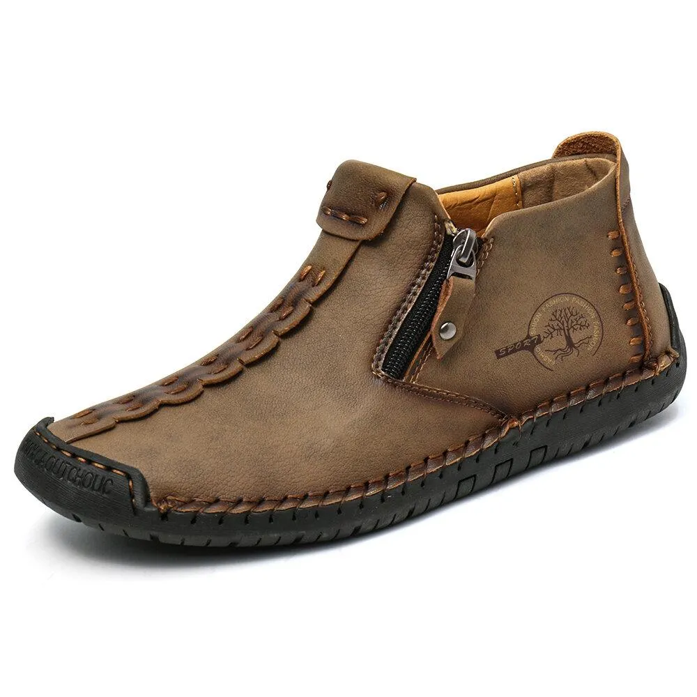 Mostelo®—Men Casual Handmade British Style Leather Shoes