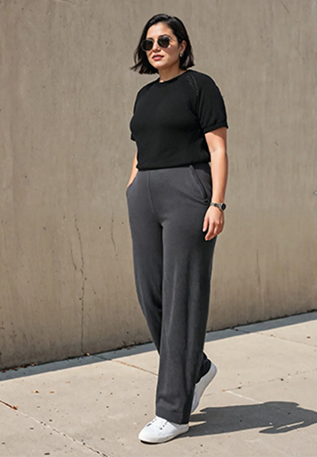 Move All Day Cotton Wide Pants