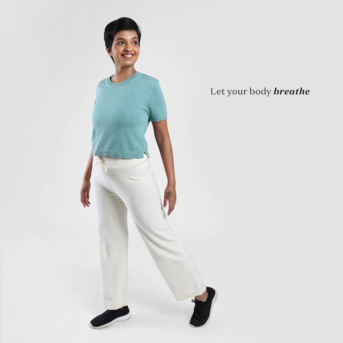 Move All Day Cotton Wide Pants
