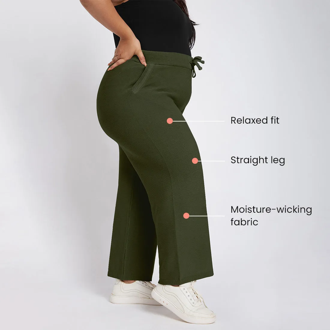 Move All Day Cotton Wide Pants