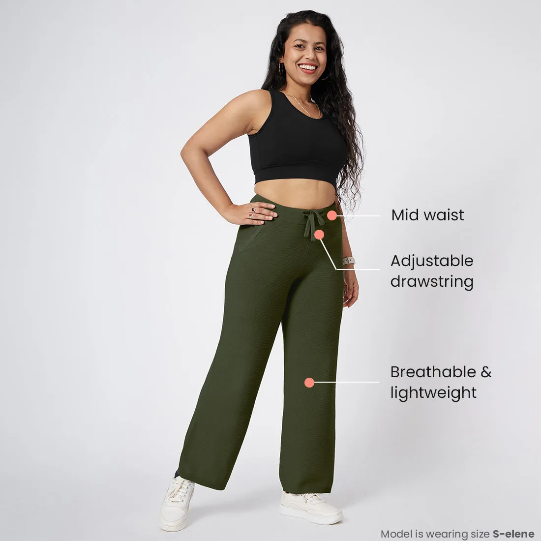 Move All Day Cotton Wide Pants
