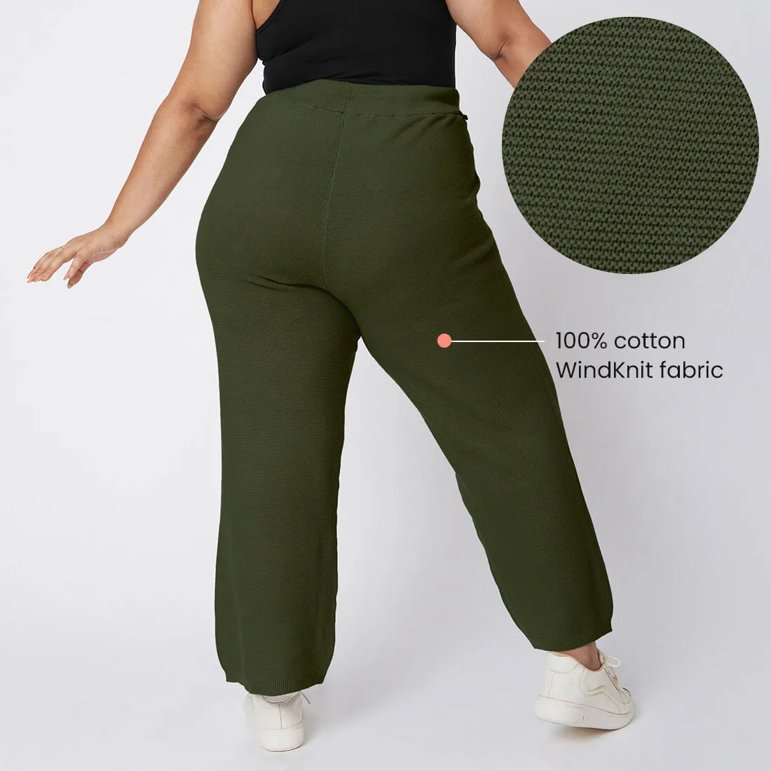 Move All Day Cotton Wide Pants