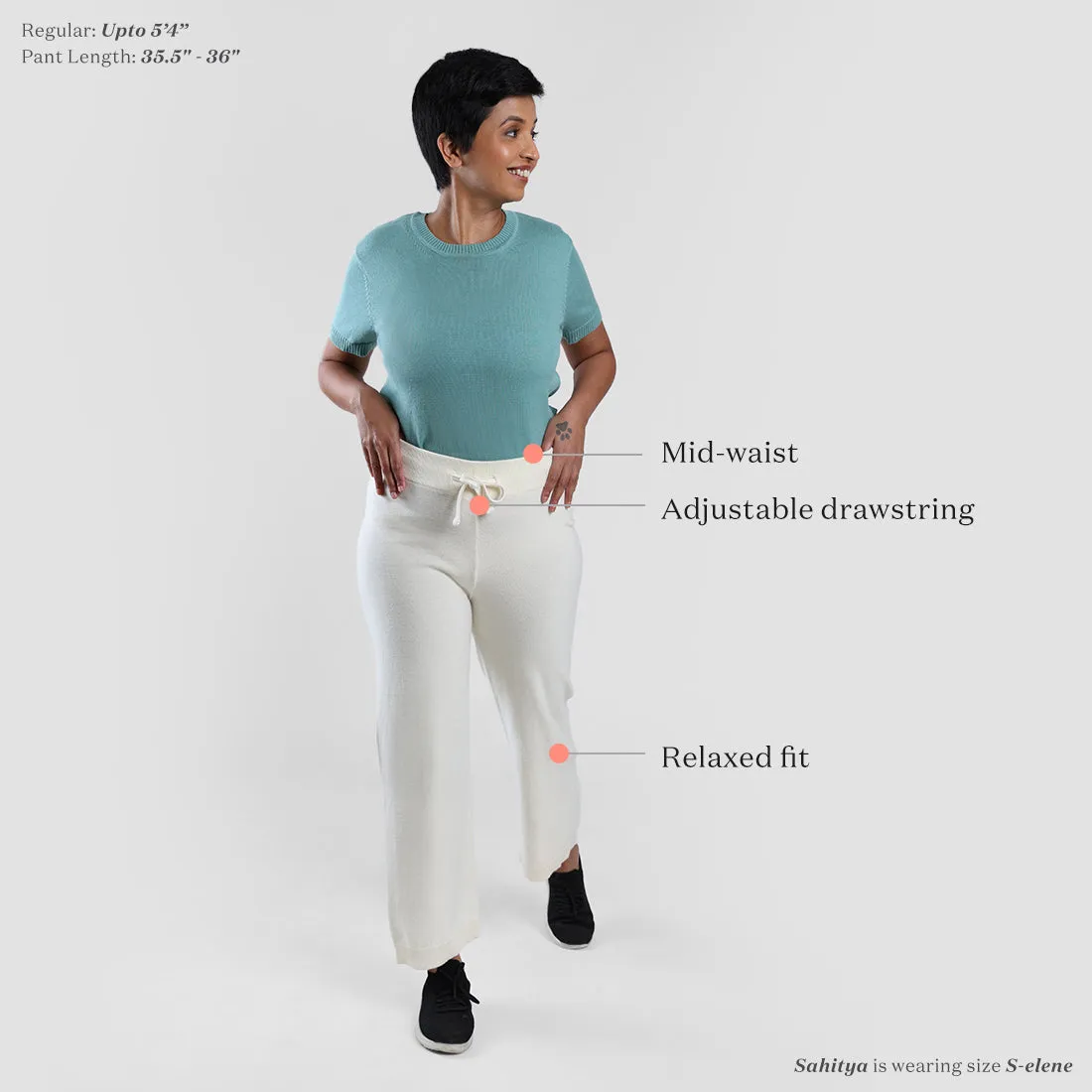 Move All Day Cotton Wide Pants