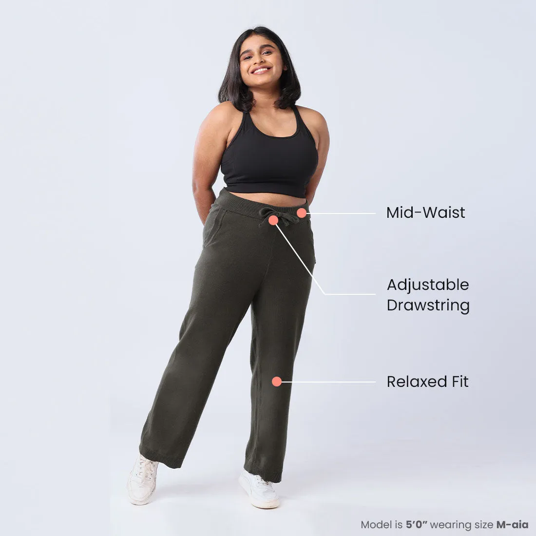 Move All Day Cotton Wide Pants