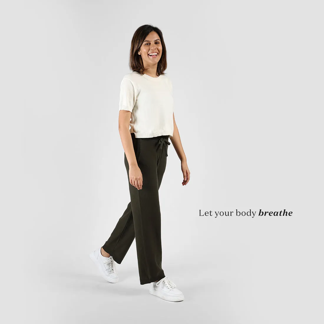 Move All Day Cotton Wide Pants