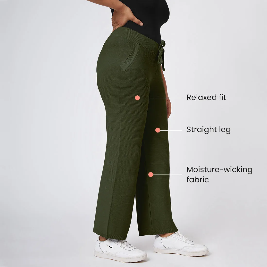 Move All Day Cotton Wide Pants
