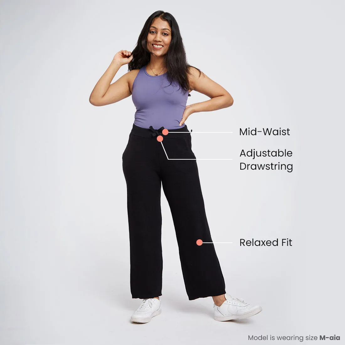 Move All Day Cotton Wide Pants