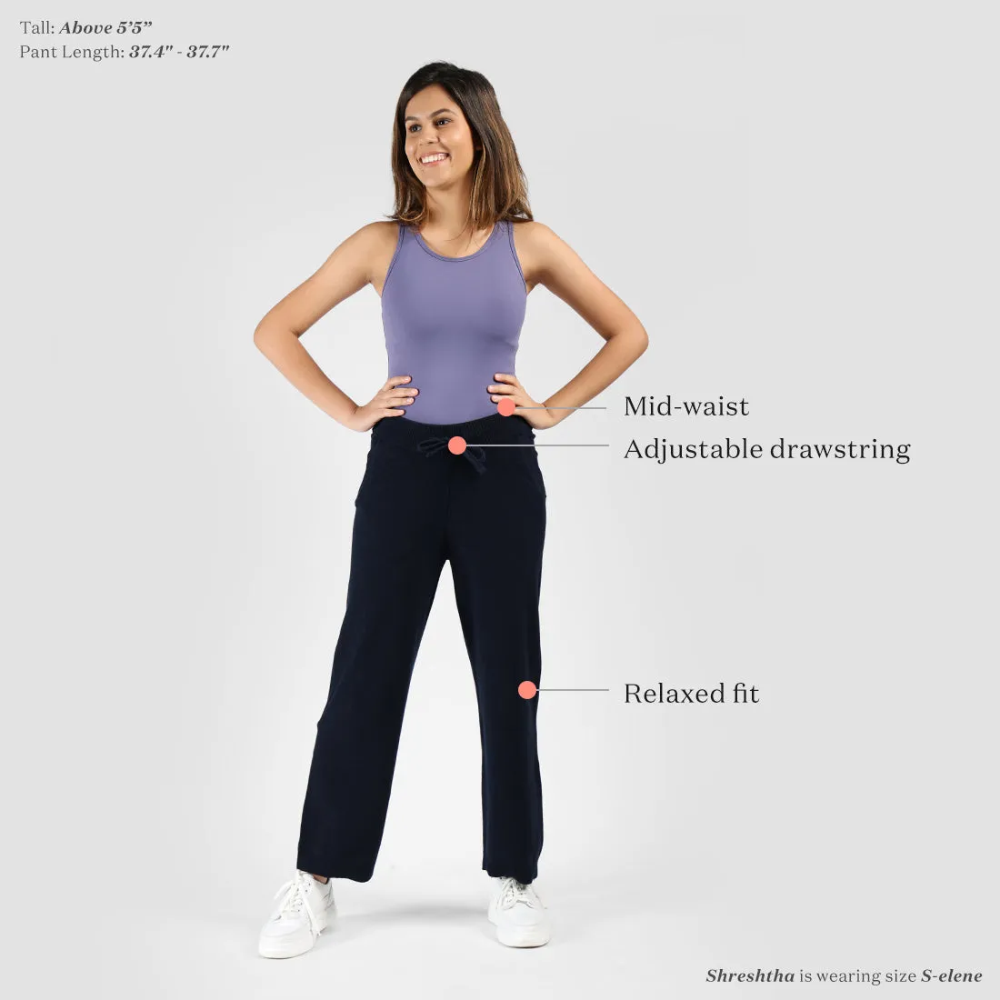 Move All Day Cotton Wide Pants