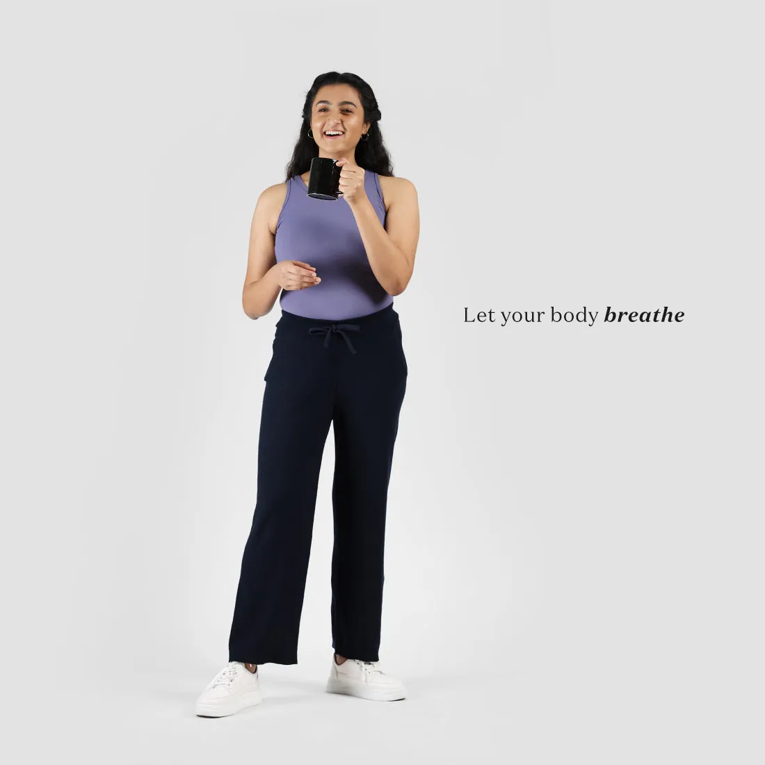 Move All Day Cotton Wide Pants