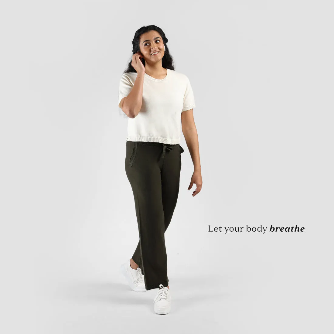 Move All Day Cotton Wide Pants