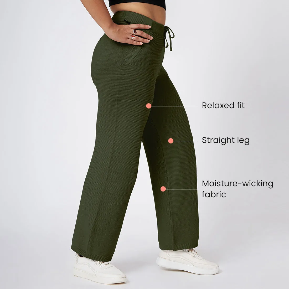 Move All Day Cotton Wide Pants